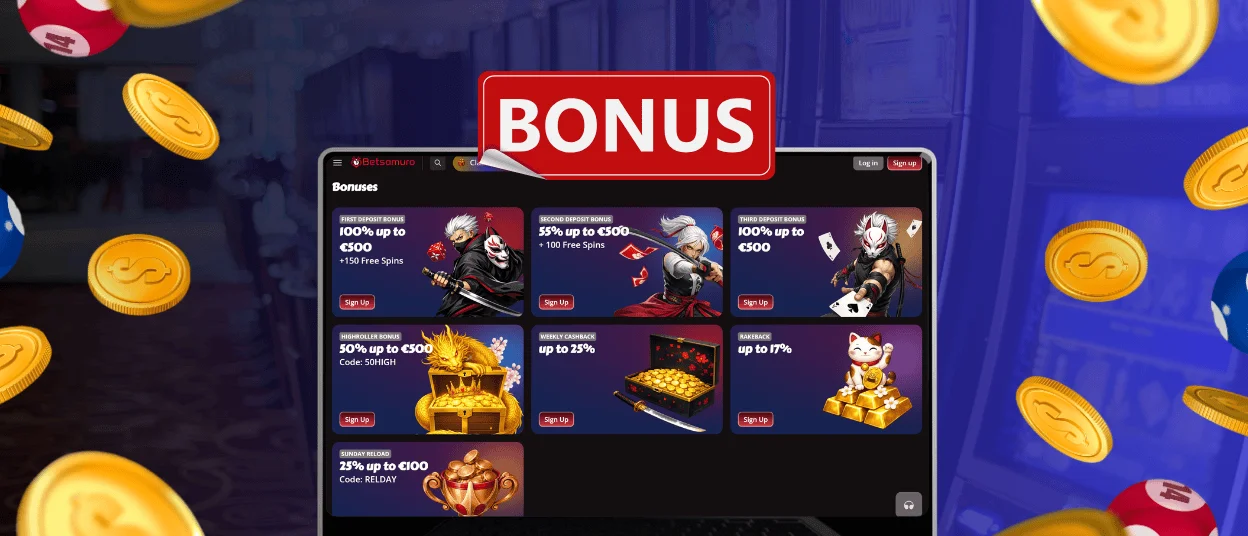 Betsamuro Bonus Page